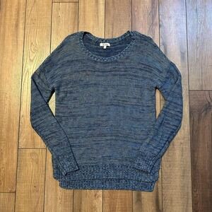 Y2K Mudd Knit‎ Sweater Women's Size Large Blue